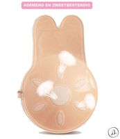 Bunny Plak BH met Clip |Strapless Push-up Effect | Zelfklevende Borst Lift | Onzichtbaar & Herbruikbaar| Cup A B C-Erotiekvoordeel.nl