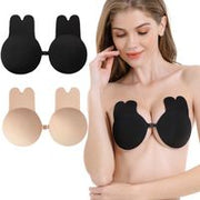 Bunny Plak BH met Clip |Strapless Push-up Effect | Zelfklevende Borst Lift | Onzichtbaar & Herbruikbaar| Cup A B C-Erotiekvoordeel.nl