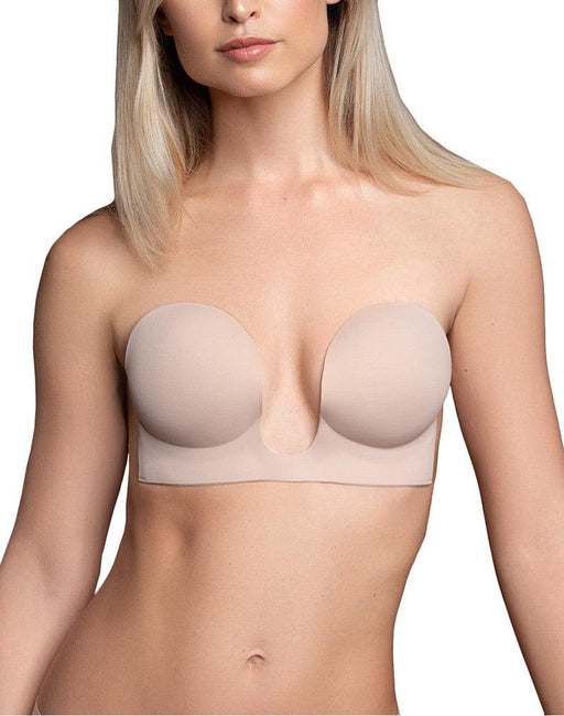 Bye Bra - U-Style - Reggiseno adesivo - Per abiti senza spalline - Nude-Erotiekvoordeel.nl