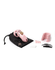 CB-X - CB6000 Chastity Cage - Penis Cage - Pink-Erotiekvoordeel.nl