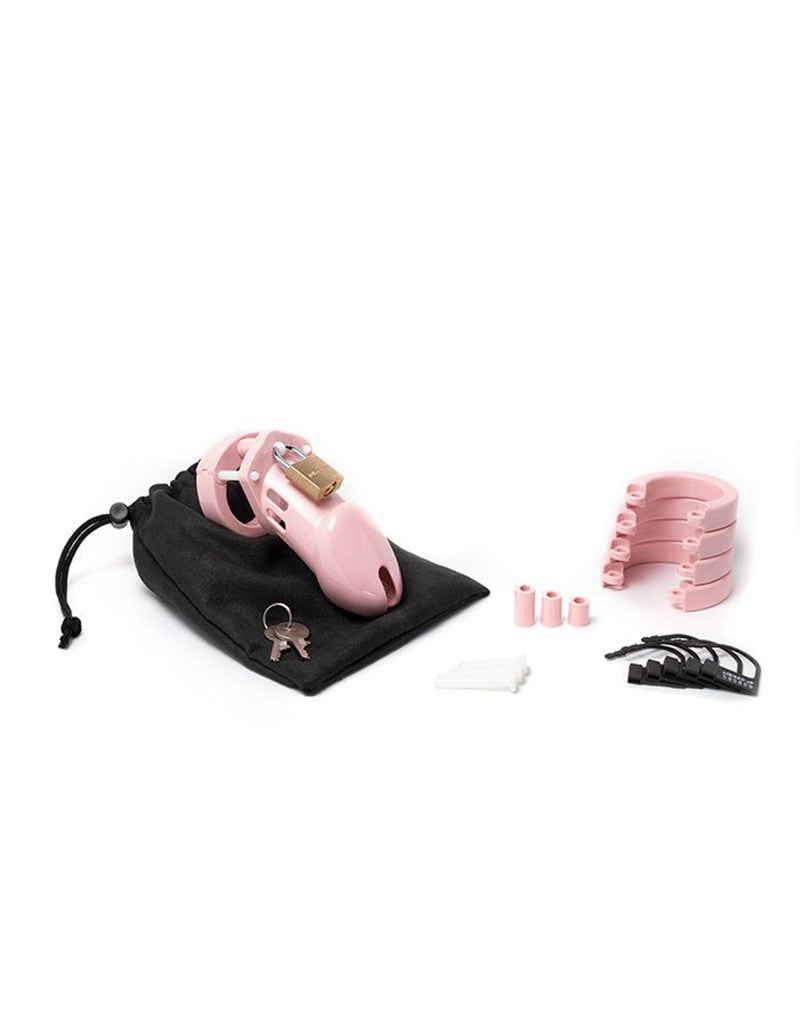 CB-X - CB6000 Chastity Cage - Penis Cage - Pink-Erotiekvoordeel.nl