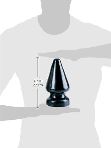 Calexotics - XL Humongous Buttplug - Zwart-Erotiekvoordeel.nl