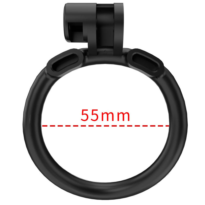 Cellmate - Centurion - Cage de chasteté avec plug pénien - Cage à pénis - Noir - Taille 0-Erotiekvoordeel.nl