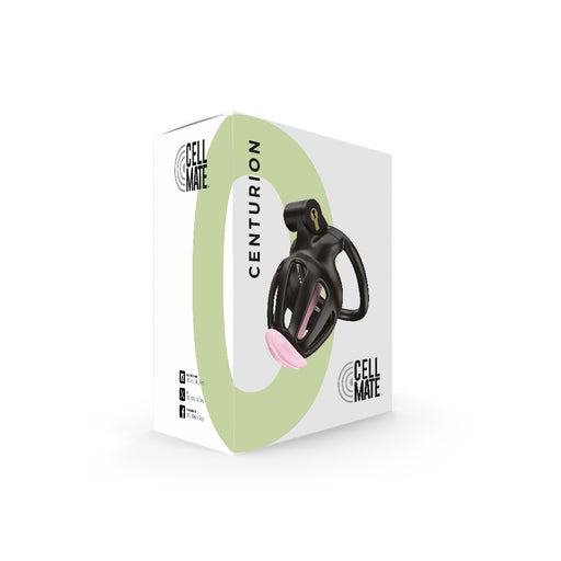 Cellmate - Centurion - Chastity Cage with Penis Plug - Penis Cage - Black - Size 0 - Erotiekvoordeel.nl