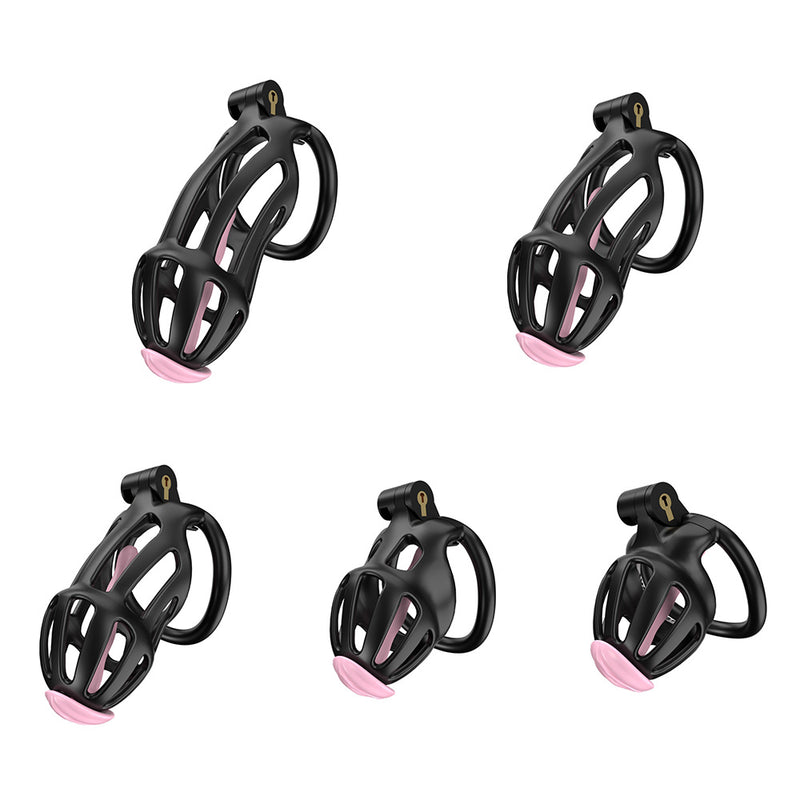 Cellmate - Centurion - Cage de chasteté avec plug pénien - Cage à pénis - Noir - Taille 0-Erotiekvoordeel.nl