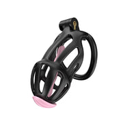 Cellmate - Centurion - Chastity Cage with Penis Plug - Penis Cage - Black - Size 2-Erotiekvoordeel.nl