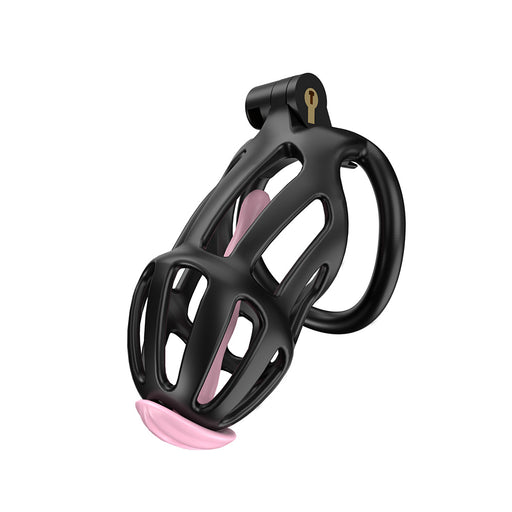 Cellmate - Centurion - Chastity Cage with Penis Plug - Penis Cage - Black - Size 2-Erotiekvoordeel.nl