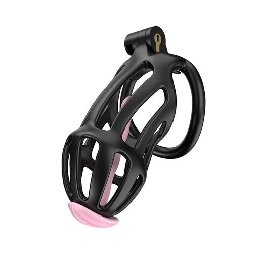 Cellmate - Centurion - Chastity Cage with Penis Plug - Penis Cage - Black - Size 3-Erotiekvoordeel.nl