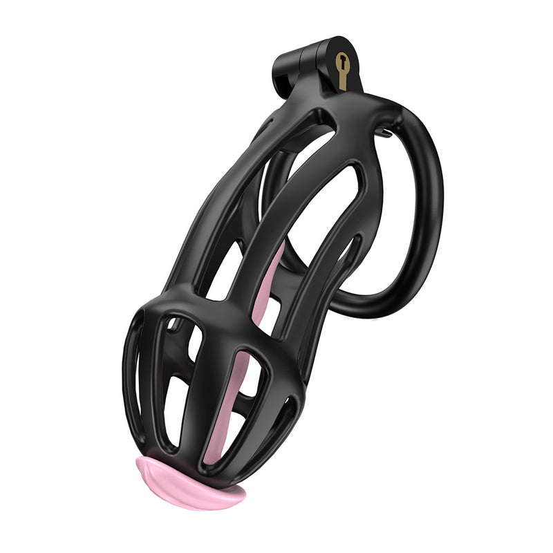 Cellmate - Centurion - Chastity Cage with Penis Plug - Penis Cage - Black - Size 4-Erotiekvoordeel.nl