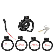 Cellmate - FlexiSpike - Kuisheidskooi - Peniskooi - Met Roze of Zwarte Spikes - Maat 0-Erotiekvoordeel.nl