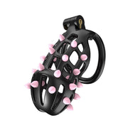 Cellmate - FlexiSpike - Kuisheidskooi - Peniskooi - Met Roze of Zwarte Spikes - Maat 3-Erotiekvoordeel.nl