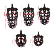 Cellmate - FlexiSpike - Chastity Cage - Penis Cage - With Pink or Black Spikes - Size 0-Erotiekvoordeel.nl