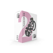 Cellmate - FlexiSpike - Chastity Cage - Penis Cage - With Pink or Black Spikes - Size 2-Erotiekvoordeel.nl