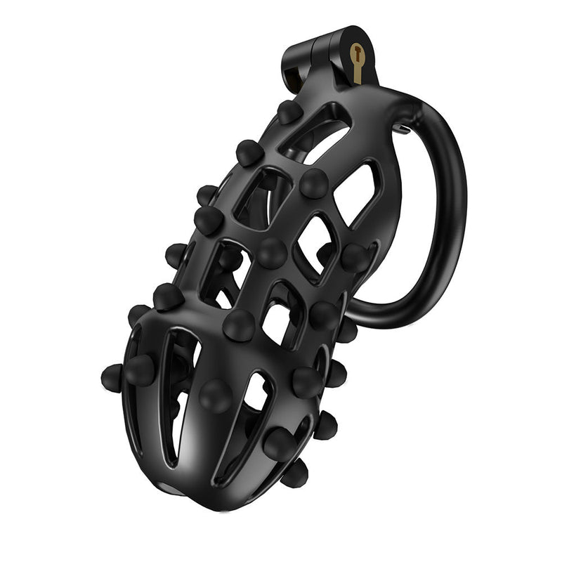 Cellmate - FlexiSpike - Chastity Cage - Penis Cage - With Pink or Black Spikes - Size 4-Erotiekvoordeel.nl