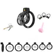 Cellmate - Gladiator - Flexible Chastity Cage - Penis Cage - With Removable Catheter Plug - Size 0 - Erotiekvoordeel.nl