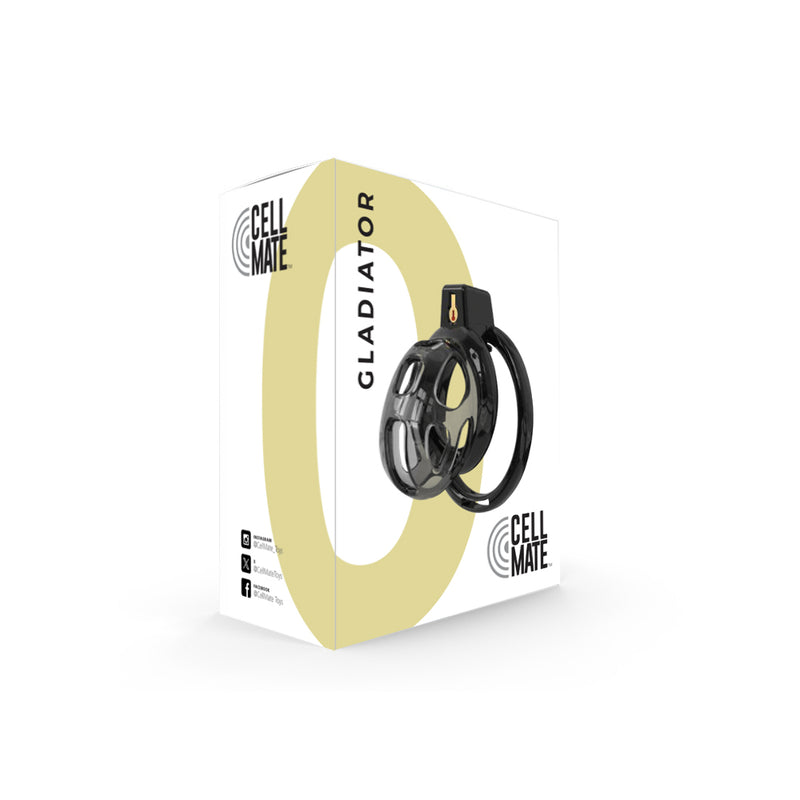 Cellmate - Gladiator - Flexible Chastity Cage - Penis Cage - With Removable Catheter Plug - Size 0-Erotiekvoordeel.nl