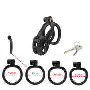 Cellmate - Guardian - Kuisheidskooi - Peniskooi - Zwart - Maat 2-Erotiekvoordeel.nl