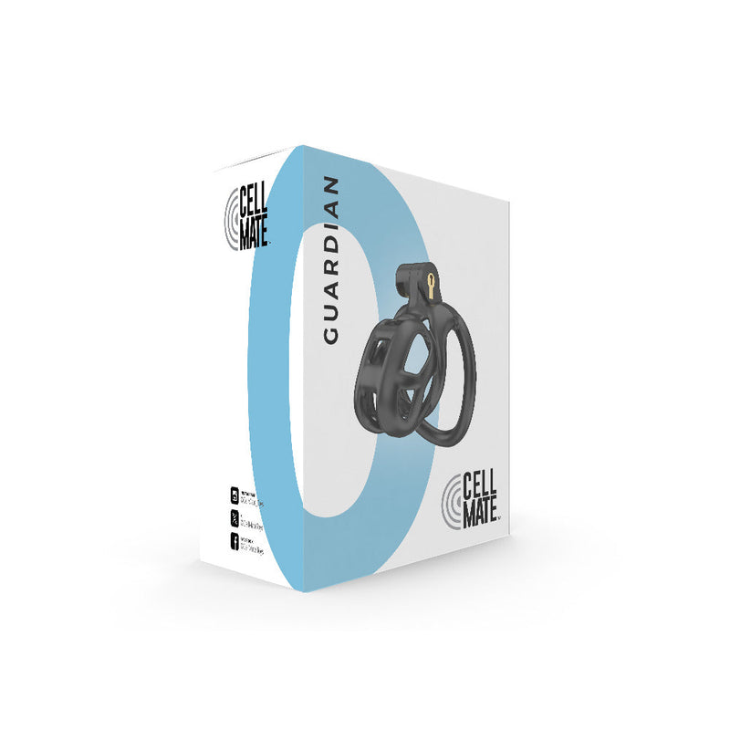 Cellmate - Guardian - Kuisheidskooi - Peniskooi - Zwart - Maat 0-Erotiekvoordeel.nl