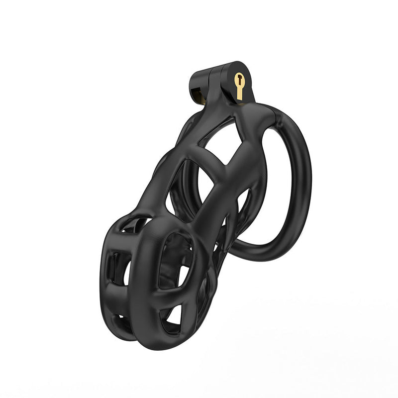 Cellmate - Guardian - Kuisheidskooi - Peniskooi - Zwart - Maat 3-Erotiekvoordeel.nl