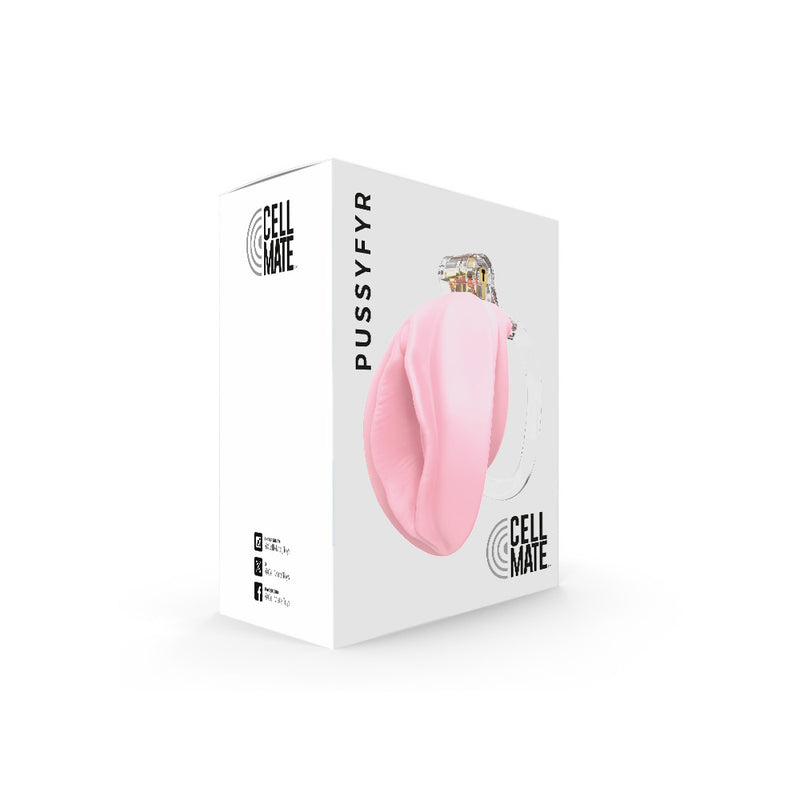 Cellmate - Pussyfyer - Chastity Cage - Penis Cage - Pink-Erotiekvoordeel.nl