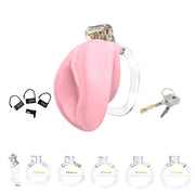 Cellmate - Pussyfyer - Chastity Cage - Penis Cage - Pink-Erotiekvoordeel.nl