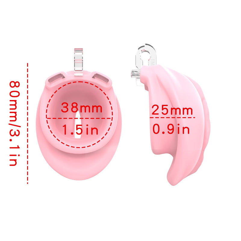 Cellmate - Pussyfyer - Chastity Cage - Penis Cage - Pink-Erotiekvoordeel.nl