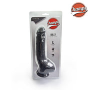 Champs - Billy - Original Dildo - 21 Cm - Czarny-Erotiekvoordeel.nl
