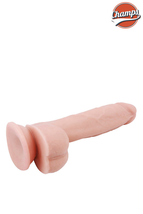 Champs - Dorky - Dual Density Dildo - 19.5 x 3.1 cm - Lichte Huidskleur-Erotiekvoordeel.nl