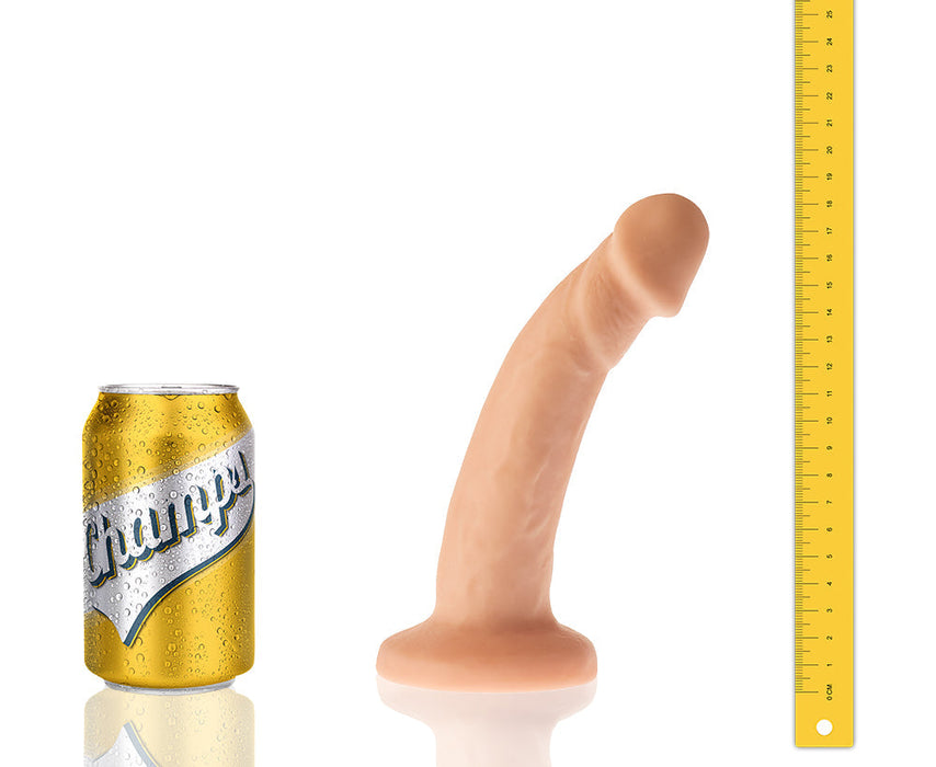 Champs - Funky - Original Dildo - 18.5 x 3 cm - Lichte Huidskleur-Erotiekvoordeel.nl