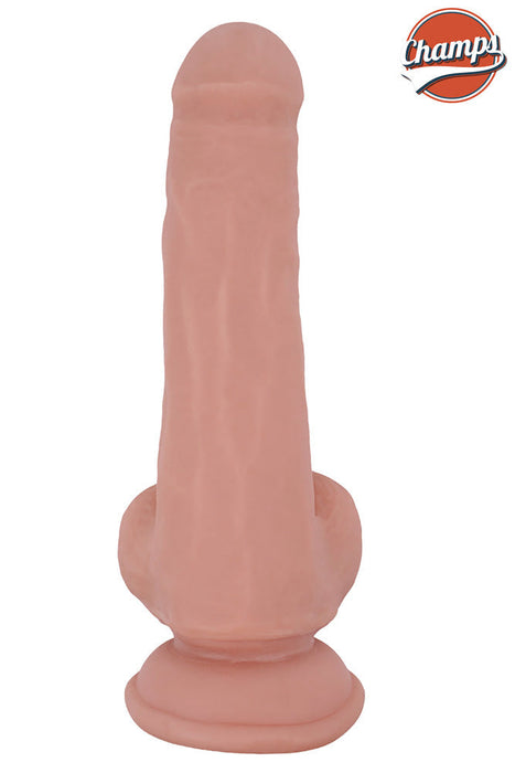 Champs - Hunky - Dual Density Dildo - 20 x 4 cm - Lichte Huidskleur-Erotiekvoordeel.nl