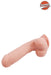 Champs - Hunky - Dual Density Dildo - 20 x 4 cm - Lichte Huidskleur-Erotiekvoordeel.nl