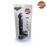 Champs - Jimmy - Original-Dildo - 23 cm - Schwarz - Erotiekvoordeel.nl