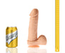 Champs - Ribly - Original Dildo - 21 x 4 cm - Lichte Huidskleur-Erotiekvoordeel.nl