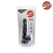 Champs - Robby - Original-Dildo - 17 cm - Schwarz - Erotiekvoordeel.nl