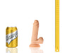 Champs - Shorty - Original Dildo - 15 x 3 cm - Lichte Huidskleur-Erotiekvoordeel.nl