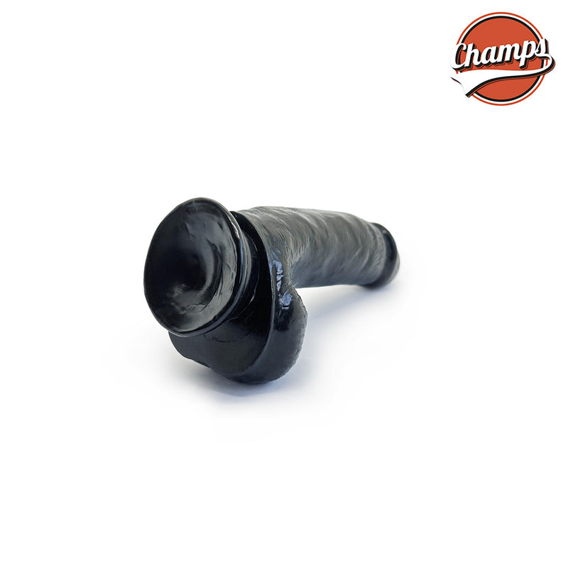 Champs - Tommy - Original-Dildo - 15 cm - Schwarz - Erotiekvoordeel.nl