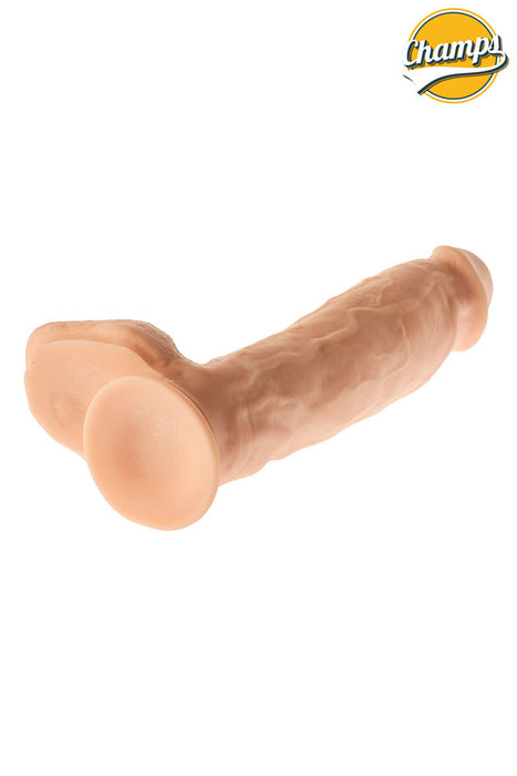 Champs - Veiny - Original Dildo - 31.5 x 6 cm - Lichte Huidskleur-Erotiekvoordeel.nl