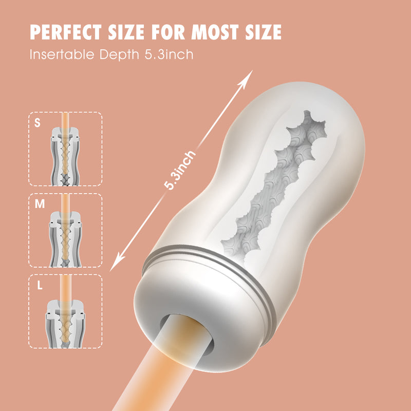 Chisa - Boost Whack - Masturbador Stroker - Blanco-Erotiekvoordeel.nl