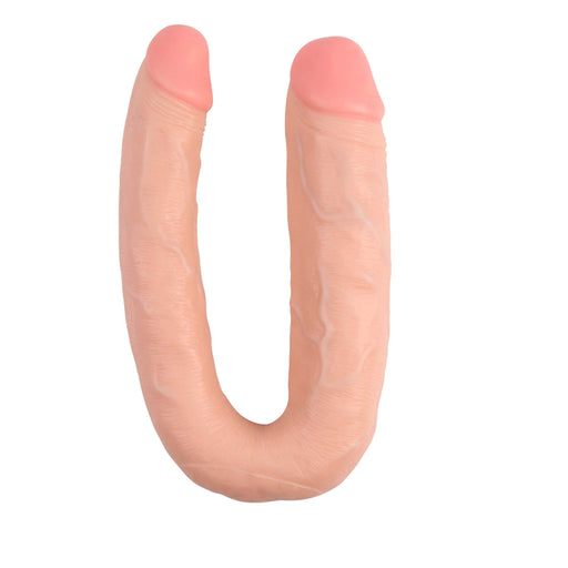 Chisa - Consolador doble - Hombre-Hombre Superposición # 01 - Tono piel claro-Erotiekvoordeel.nl