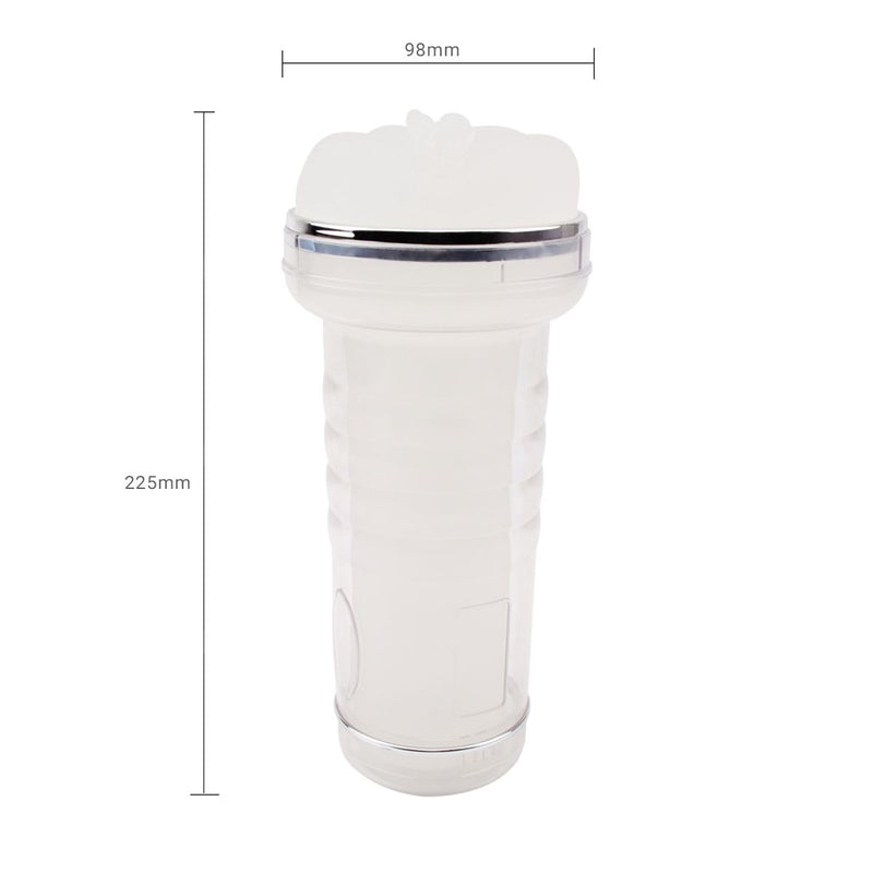 Chisa - Grip Vagina Masturbation Cup - Masturbator - Transparant-Erotiekvoordeel.nl