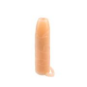 Chisa - Real Feel Penis Sleeve Met Ball Strap En Open Bovenkant-Erotiekvoordeel.nl