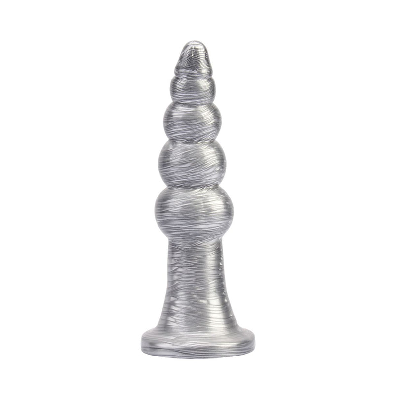 Chisa - Silver Buttplug - Colt Bisley - Zilver - Maat L-Erotiekvoordeel.nl