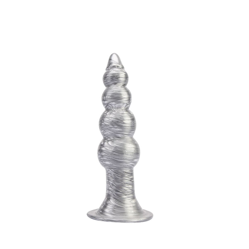 Chisa - Silver Buttplug - Colt Bisley - Zilver - Maat L-Erotiekvoordeel.nl