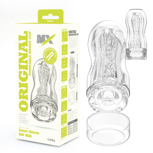 Chisa - Original Portable Boost Cup - Masturbador de copa - Transparente - Erotiekvoordeel.nl