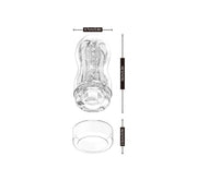 Chisa - Original Portable Dainty Cup - Cup Masturbator - Transparant-Erotiekvoordeel.nl