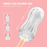 Chisa - Original Portable Lewd Cup - Cup Masturbator - Transparant-Erotiekvoordeel.nl