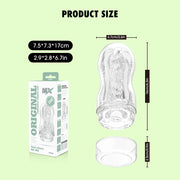 Chisa - Original Portable Whack Cup - Masturbator W Kształcie Kubka - Przezroczysty - Erotiekvoordeel.nl