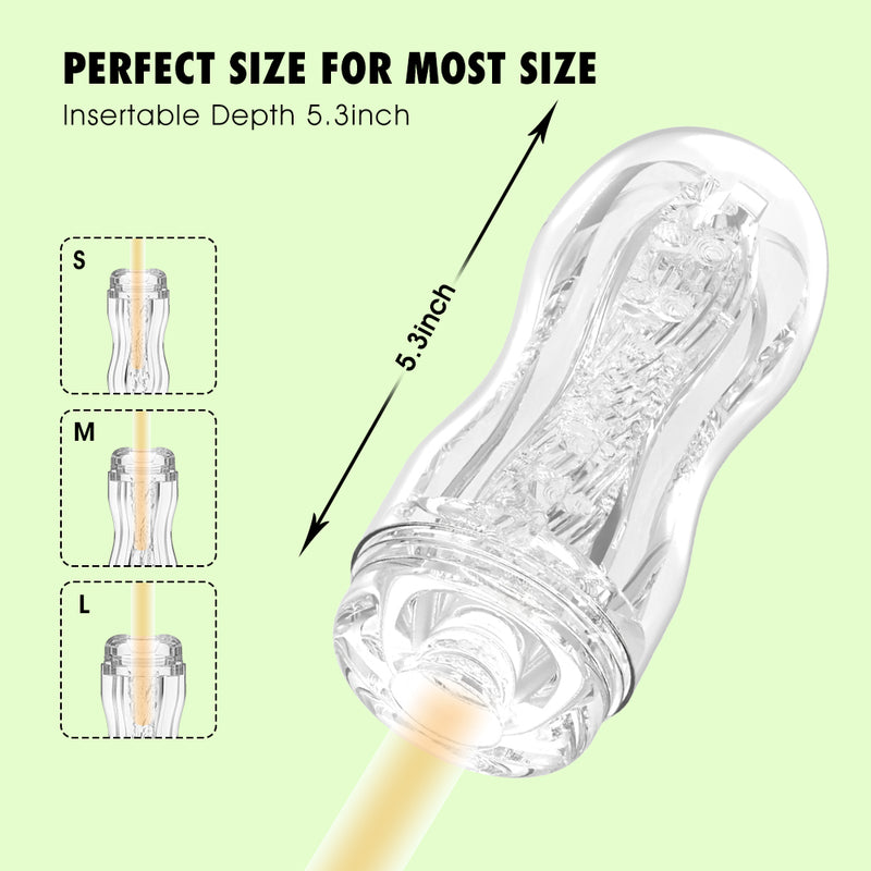 Chisa - Original Portable Whack Cup - Masturbator W Kształcie Kubka - Przezroczysty - Erotiekvoordeel.nl