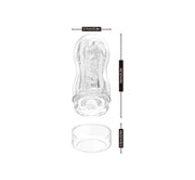 Chisa - Original Portable Whack Cup - Masturbator Kubkowy - Przezroczysty-Erotiekvoordeel.nl