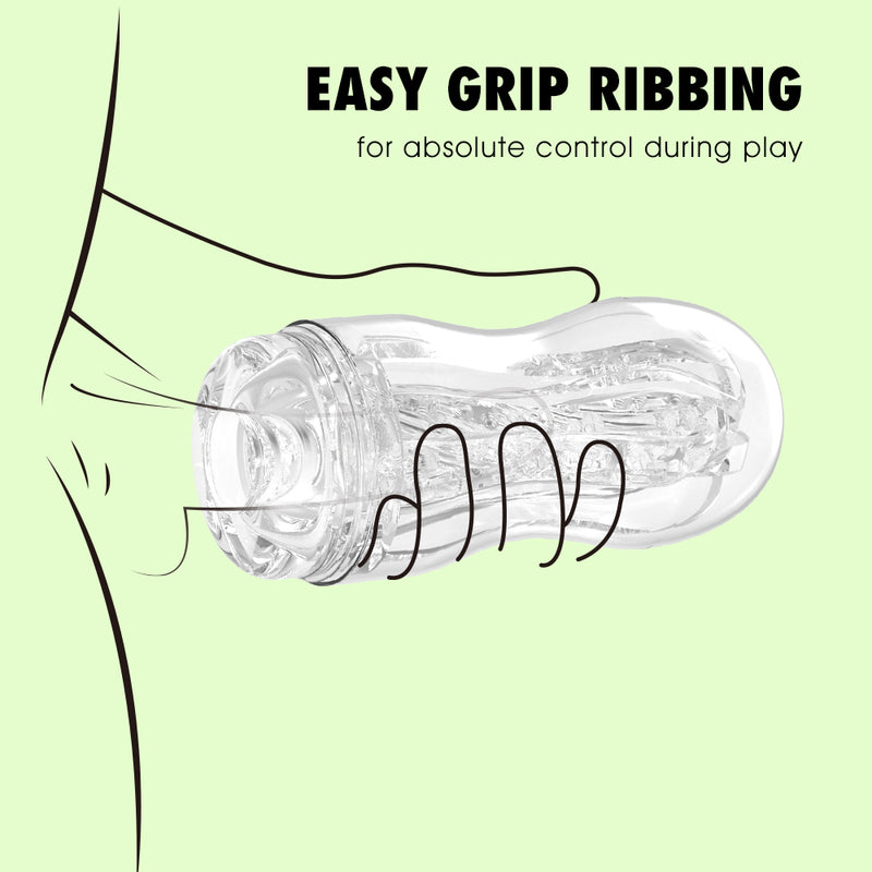 Chisa - Original Portable Whack Cup - Masturbator W Kształcie Kubka - Przezroczysty - Erotiekvoordeel.nl